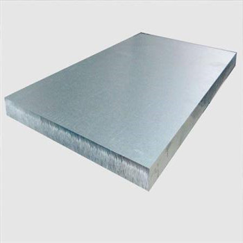 Augstas kvalitātes 5052 H32 alumīnija sakausējuma loksne / plāksne 