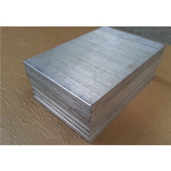 Zema cena 6063 alumīnija loksnes cena 3mm, 6mm, 2mm, 4mm bieza 