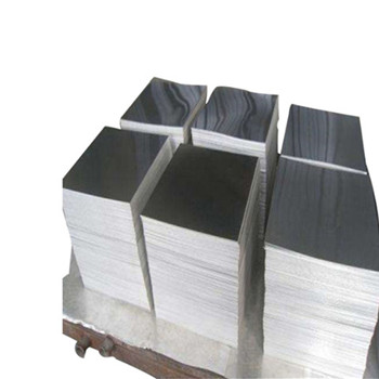 Pielāgota alumīnija 5 mm 6 mm bieza alumīnija loksnes alumīnija plāksne 6061 6063 T6 